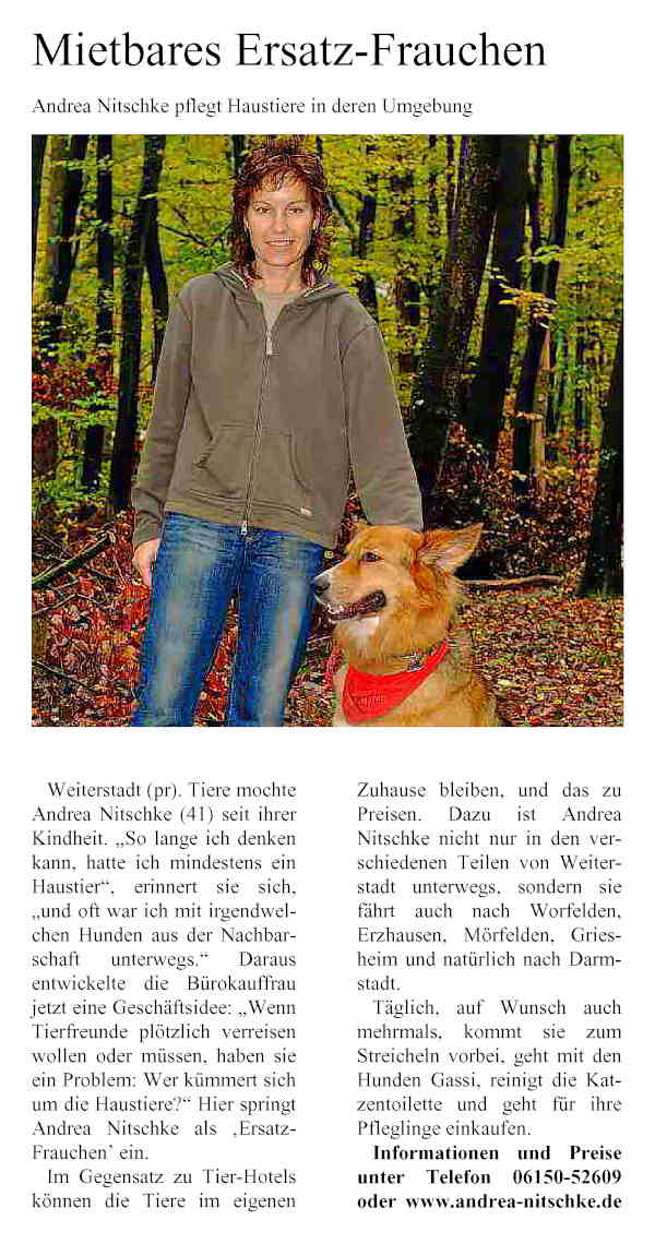 Andrea Nitschke im Sonntagmorgen-Magazin
